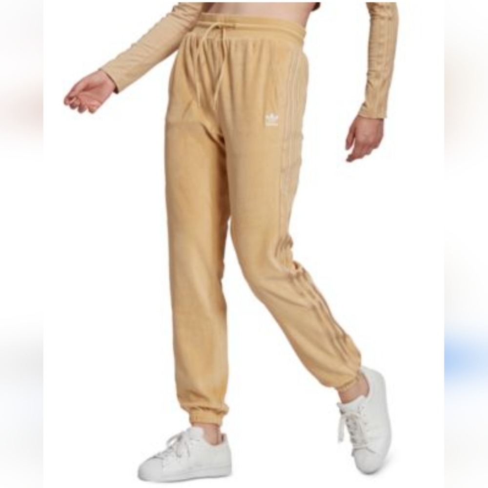Adidas velour Joggers